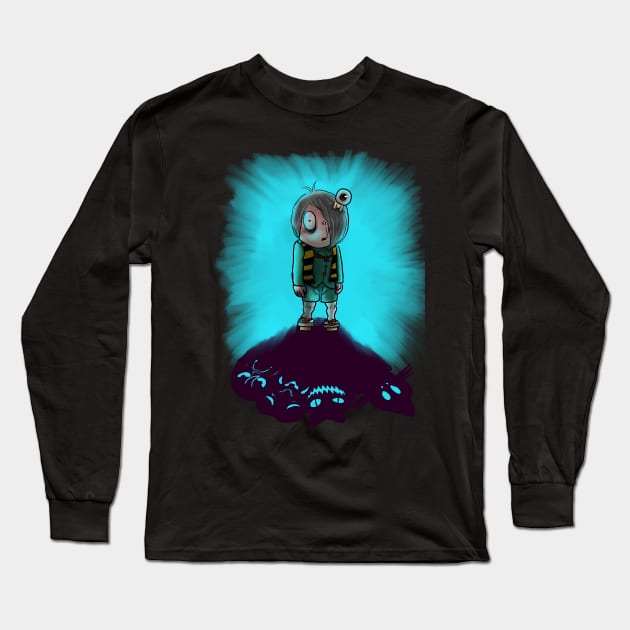 GeGeGe Long Sleeve T-Shirt by KloudKat